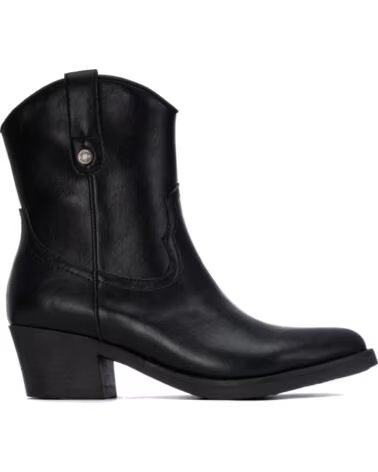 REFRESH BOTINES ESTILO COWBOY REF 176146 NEGRO