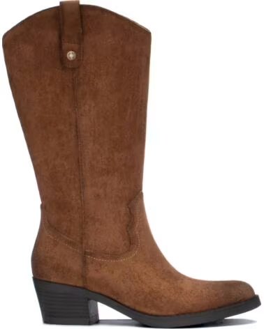 REFRESH Bota de mujer 176145 Camel MARRóN