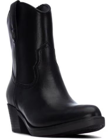 REFRESH BOTINES ESTILO COWBOY REF 176146 NEGRO