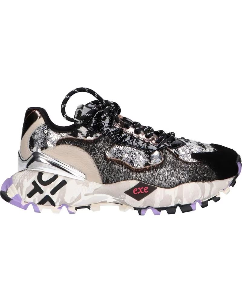 EXE 134-160 LEATHER BLACK PEWTER ZAPATILLAS