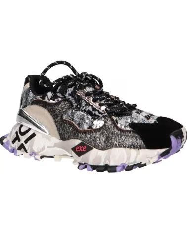 EXE 134-160 LEATHER BLACK PEWTER ZAPATILLAS