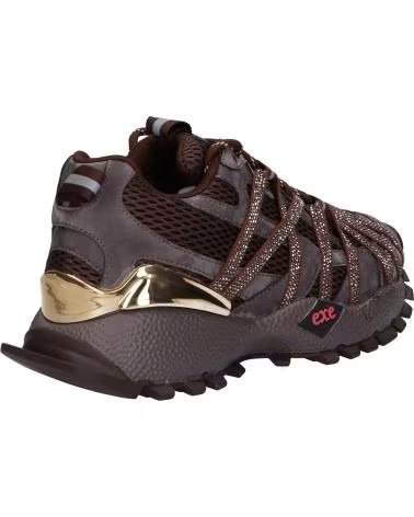 EXE 928-22 STRASS BROWN ZAPATILLAS