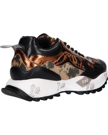 EXE D190608-13C ZAPATILLAS DEPORTIVAS PU NEGRO Y BRONCE BLACK BRONZE