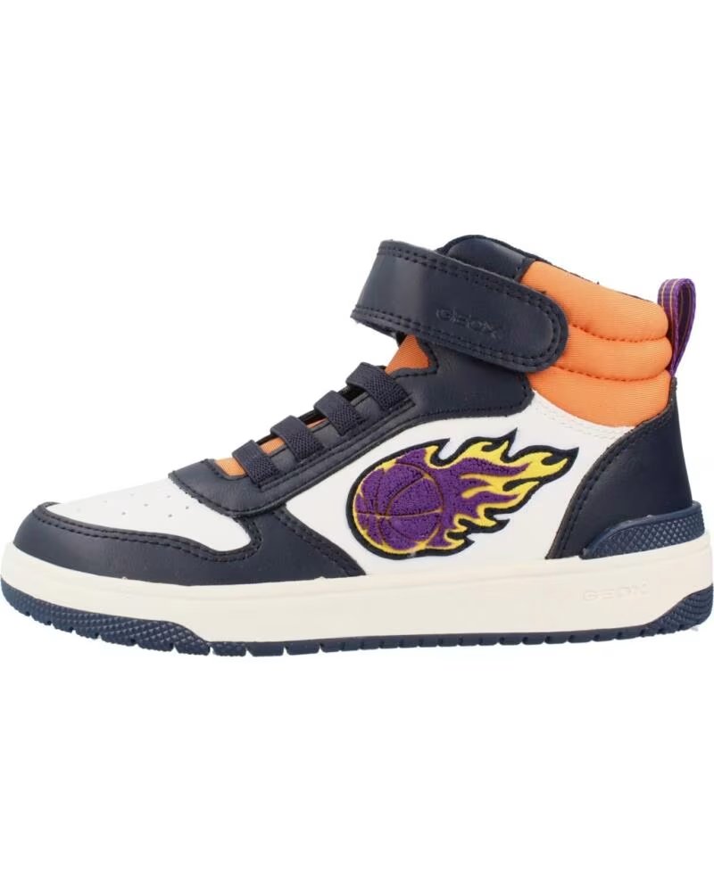 GEOX BOTINES NIÑO MODELO J56LQC COLOR BLANCO C0899