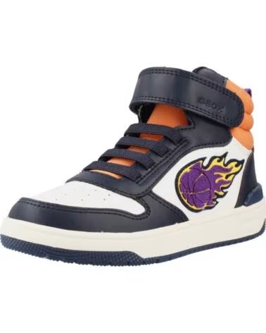 GEOX BOTINES NIÑO MODELO J56LQC COLOR BLANCO C0899