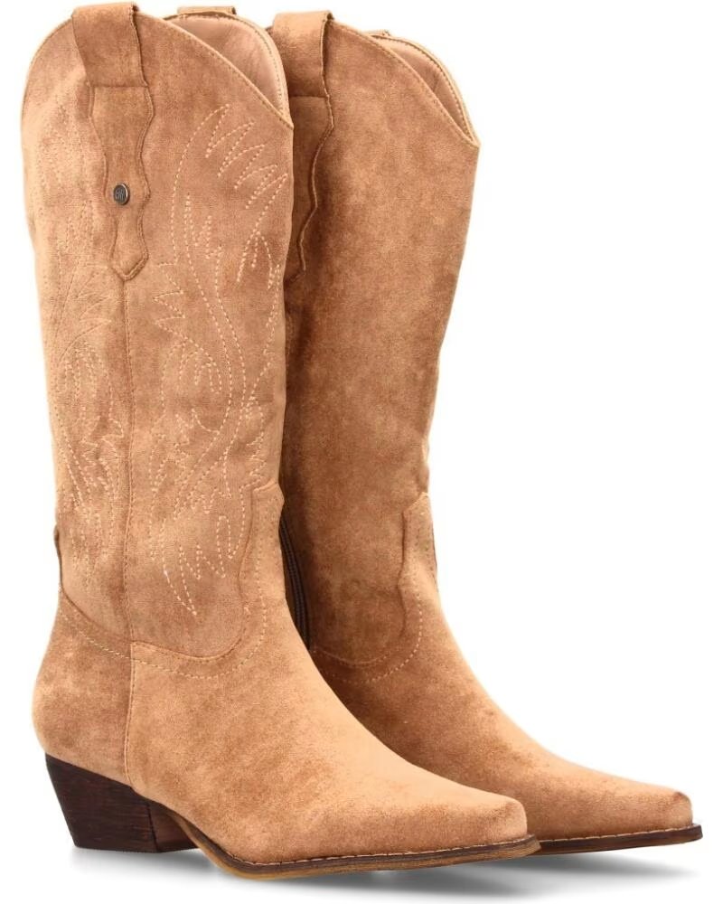 SPORT3PUNTO0 A-2442 BOTAS COWBOY DE ANTE BEIGE VARIOS COLORES