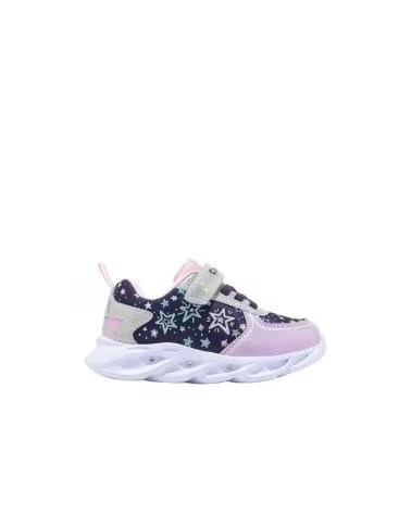 CONGUITOS ZAPATILLAS DEPORTIVAS PARA NIÑA COSH342002 NAVY CON ESTRELLAS Y LUCES AZUL