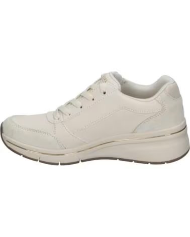 SKECHERS BILLION FLEX LUXE UP ZAPATILLAS MUJER NATURAL