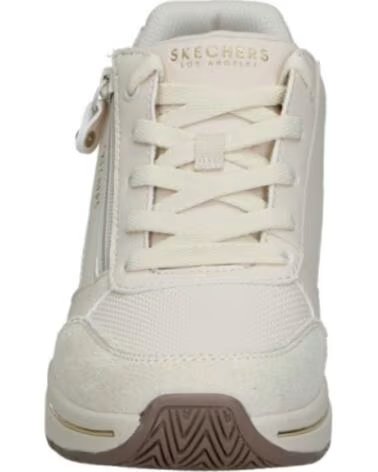 SKECHERS BILLION FLEX LUXE UP ZAPATILLAS MUJER NATURAL