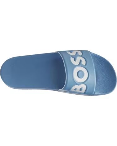 HUGO BOSS CHANCLAS HOMBRE VERANO ARYEH SLID NPVIG 50536835 AZUL CELESTE
