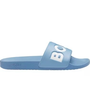 HUGO BOSS CHANCLAS HOMBRE VERANO ARYEH SLID NPVIG 50536835 AZUL CELESTE