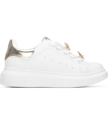 XTI BASKETS FILLE 154057 03 BLANCHES ET DÉTAILS DORÉS BLANCO