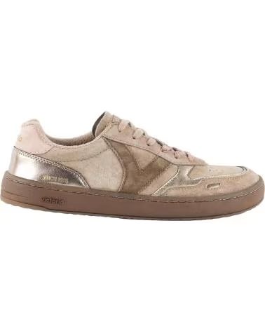 VICTORIA Zapatillas Duna Barefoot Serraje y Metal 1187104 BEIGE