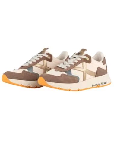 MUNICH ZAPATILLAS MAMBA WMN MUJER BEIGE ORO BEIGE-ORO