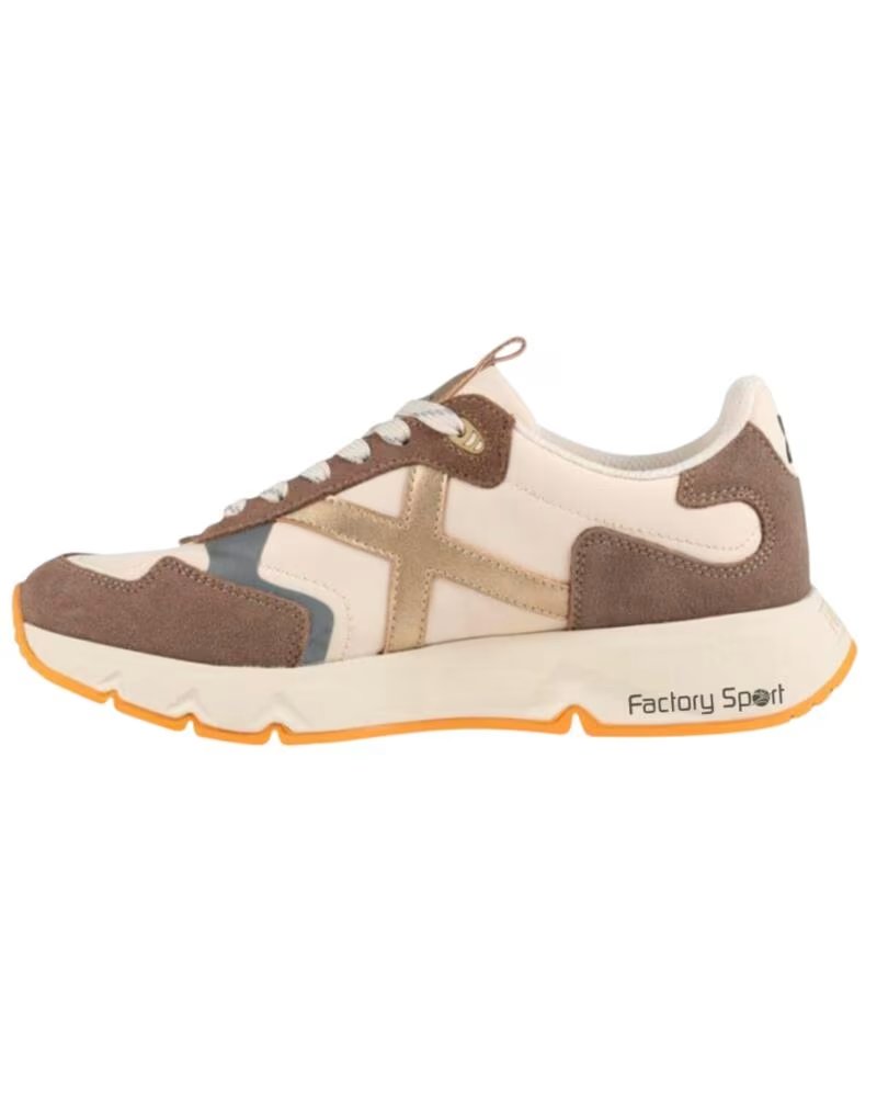 MUNICH ZAPATILLAS MAMBA WMN MUJER BEIGE ORO BEIGE-ORO