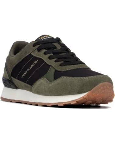 TEDDY SMITH 121015 ZAPATILLAS CASUAL KAKI NEGRO