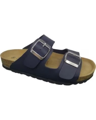 KATOSINES SANDALIA ABIERTA COMODA PLANTILLA DE PIEL MODELO 110 AZUL