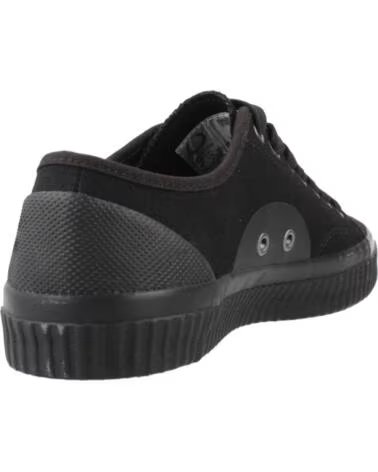 FRED PERRY ZAPATILLAS HOMBRE MODELO HUGHES LOW CANVAS COLOR NEGRO 220BLK