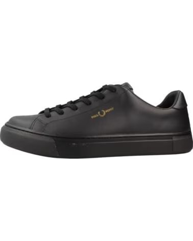FRED PERRY ZAPATILLAS HOMBRE B71 LEATHER NEGRO 774BLKGLD