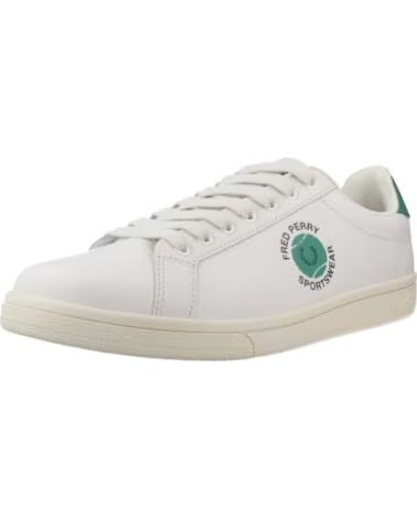 FRED PERRY ZAPATILLAS MODELO B721 LEATHER TENNIS 303SNWHT