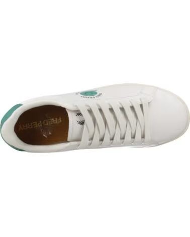 FRED PERRY ZAPATILLAS MODELO B721 LEATHER TENNIS 303SNWHT
