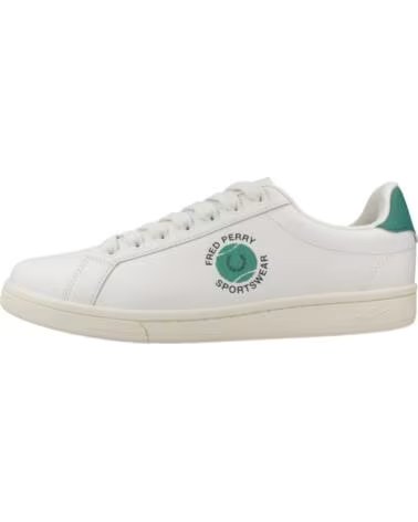 FRED PERRY ZAPATILLAS MODELO B721 LEATHER TENNIS 303SNWHT