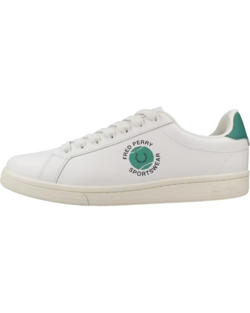 FRED PERRY ZAPATILLAS MODELO B721 LEATHER TENNIS 303SNWHT