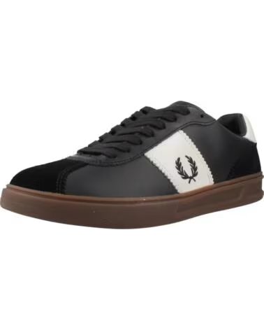 FRED PERRY ZAPATILLAS B4 LEATHER SUEDE 220BLK