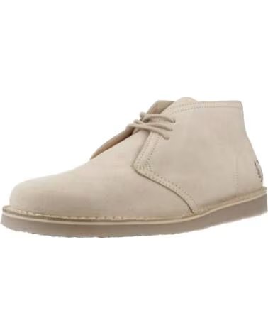 FRED PERRY Botines Hombre Modelo Hawley Suede Color Marron Claro 691oatml 691OATML