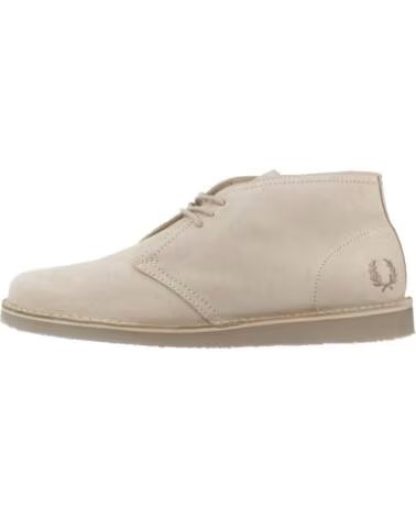 FRED PERRY Botines Hombre Modelo Hawley Suede Color Marron Claro 691oatml 691OATML