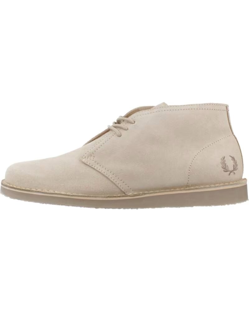 FRED PERRY Botines Hombre Modelo Hawley Suede Color Marron Claro 691oatml 691OATML