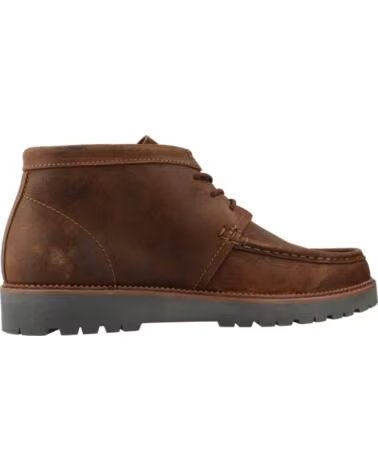 FRED PERRY BOTINES HOMBRE B1342FP MARRON Q21TBBCO