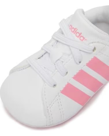 ADIDAS ZAPATILLAS GRAND COURT CRIB PATUCOS BEBE KI8217 BLANCO ROSA FTWWHT-BLIPNK-FTWWHT