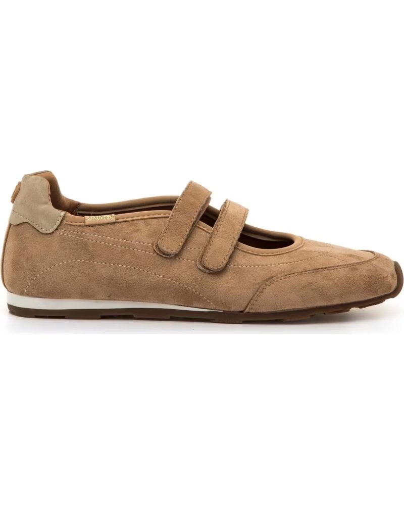 ZAPATILLAS MTNG 60089 DE PIEL CON VELCRO