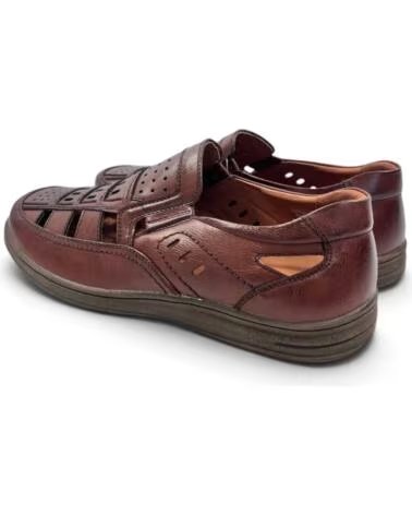 TIMBOS SANDALIA CERRADA 133384 CUERO MARRóN