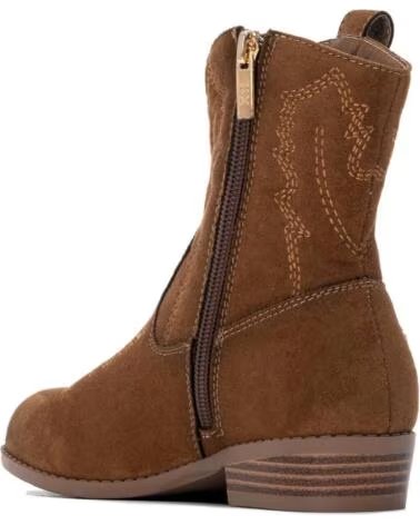 XTI BOTINES CAMPEROS DE MUJER 154071 EN COLOR CAMEL