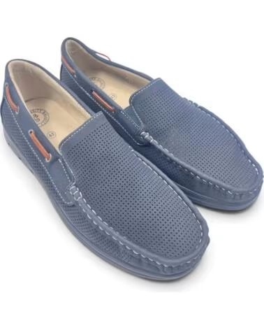TIMBOS MOCASÍN CÓMODO PICADO DE HOMBRE 133387 MARINO AZUL