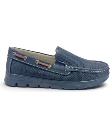 TIMBOS MOCASÍN CÓMODO PICADO DE HOMBRE 133387 MARINO AZUL