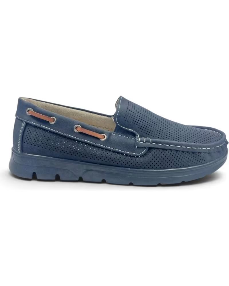 TIMBOS MOCASÍN CÓMODO PICADO DE HOMBRE 133387 MARINO AZUL