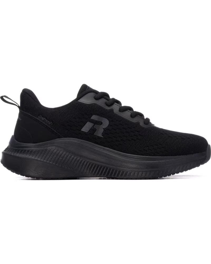 REFRESH 176013 ZAPATILLAS DEPORTIVAS NEGRAS NEGRO
