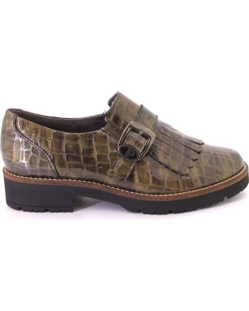 PITILLOS 11560 DAMEN MOKASSINS TAUPE