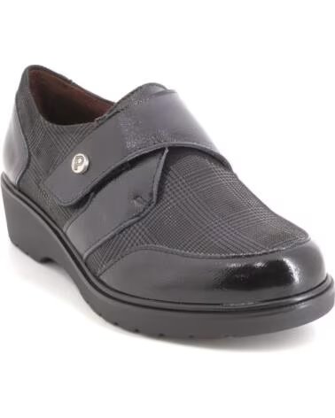 PITILLOS 11520 CHAUSSURES FEMME COMPENSÉES NOIR NEGRO