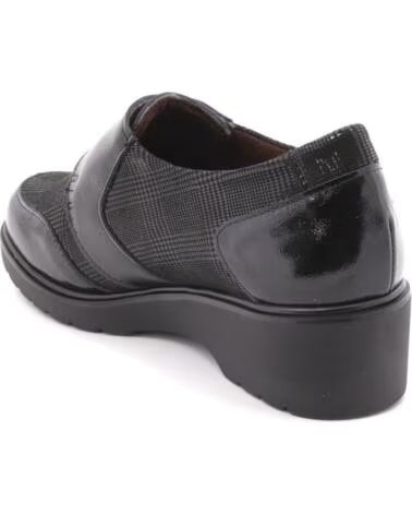 PITILLOS 11520 CHAUSSURES FEMME COMPENSÉES NOIR NEGRO