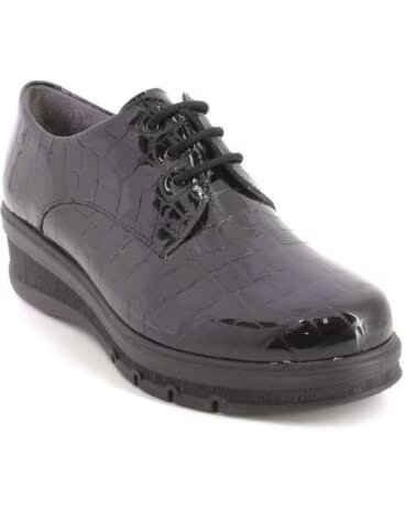 PITILLOS 11542 ZAPATOS DE MUJER CON CORDONES NEGRO