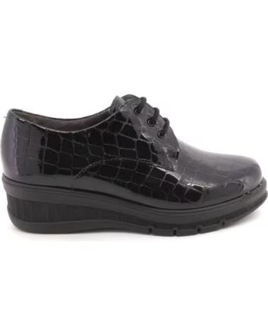 PITILLOS 11542 ZAPATOS DE MUJER CON CORDONES NEGRO