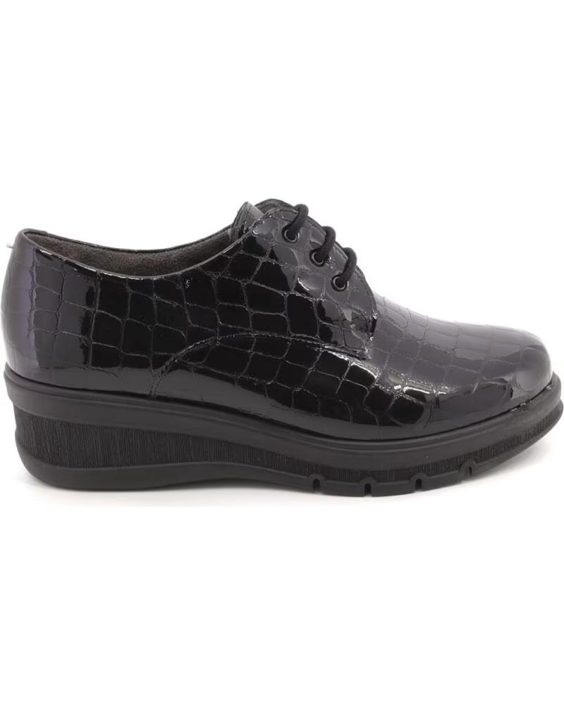 PITILLOS 11542 ZAPATOS DE MUJER CON CORDONES NEGRO