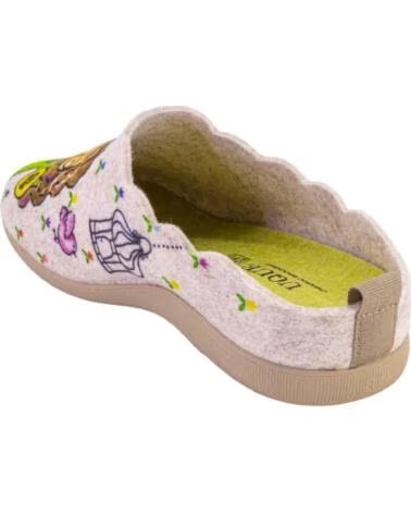 CUQUE 55120SABIA ZAPATILLAS DE CASA DE MUJER BEIGE