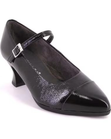 PITILLOS 11683 ZAPATOS DE TACÓN MARY JANE PARA MUJER NEGRO