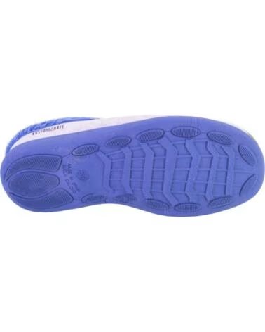 CUQUE 55116BRINDO ZAPATILLAS DE CASA DE MUJER AZUL