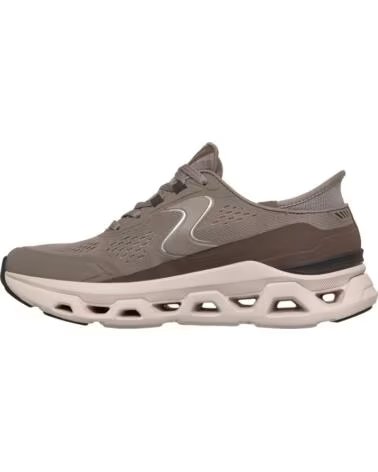 SKECHERS GLIDE-STEP ATLUS TAUPE ZAPATILLAS DEPORTIVAS SLIP-INS PARA MUJER